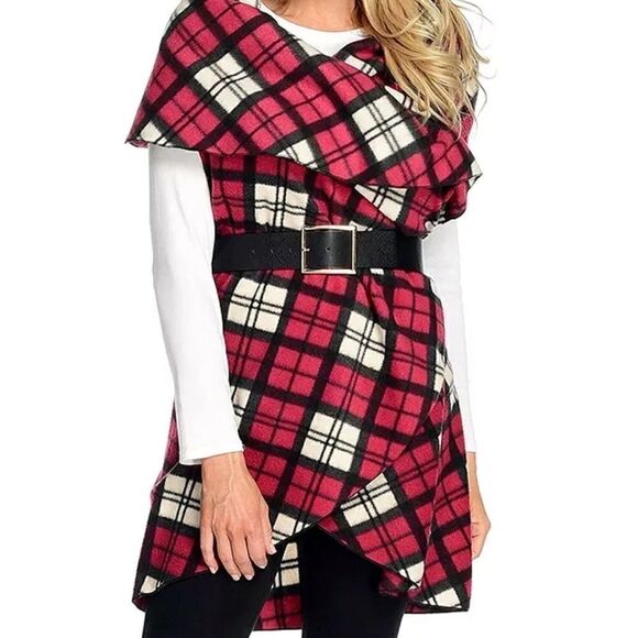 Shawl Dawl Buffalo Print Shawl -- Can be worn 10+ Ways! - Picture 4 of 15